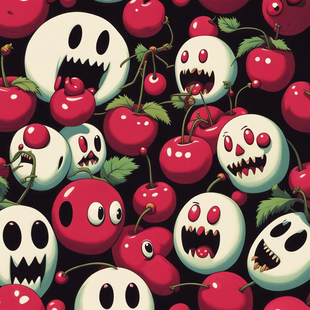 Morbid Ms. Pac-Man Horror Scene