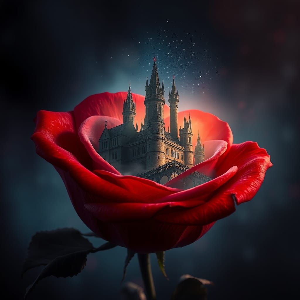 Blood Red Rose Reveals Gothic Castle: Fantasy Concept Art
