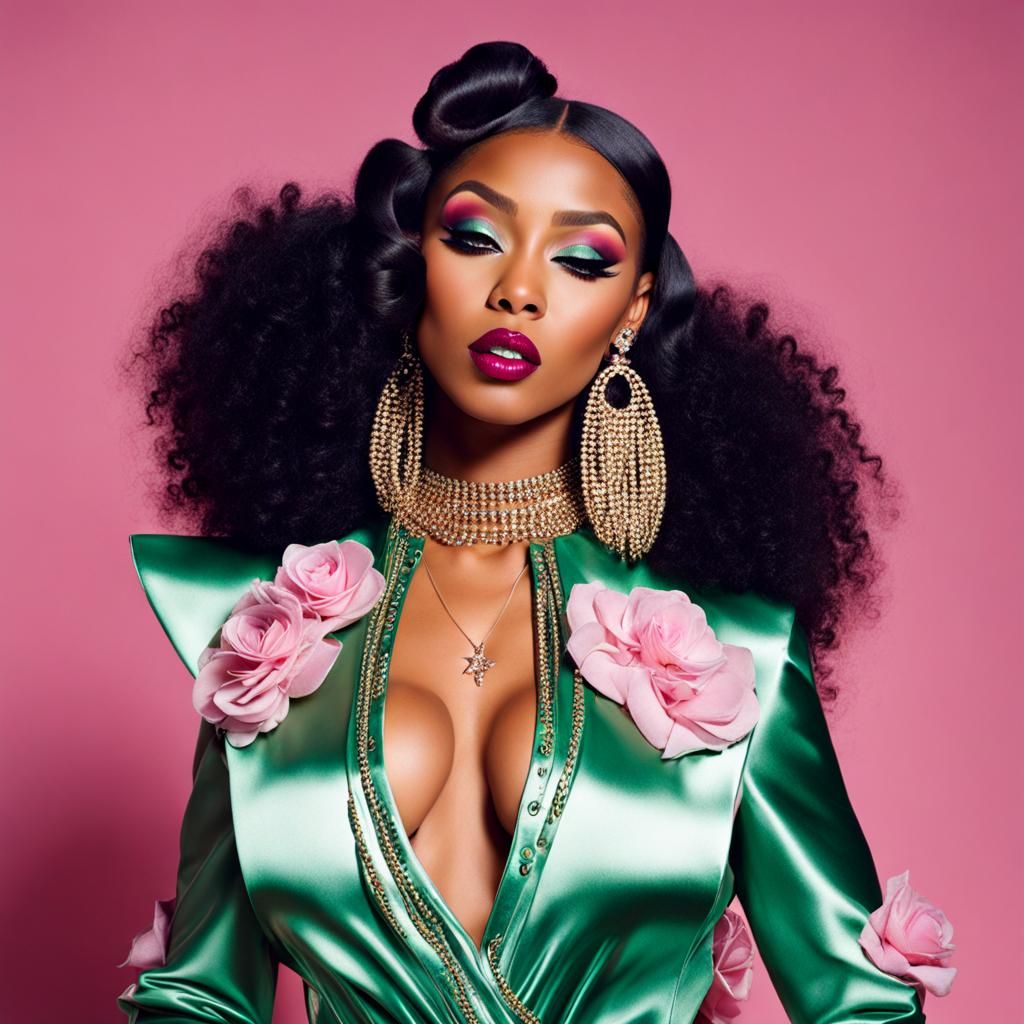 Surreal Doja Cat AI Art