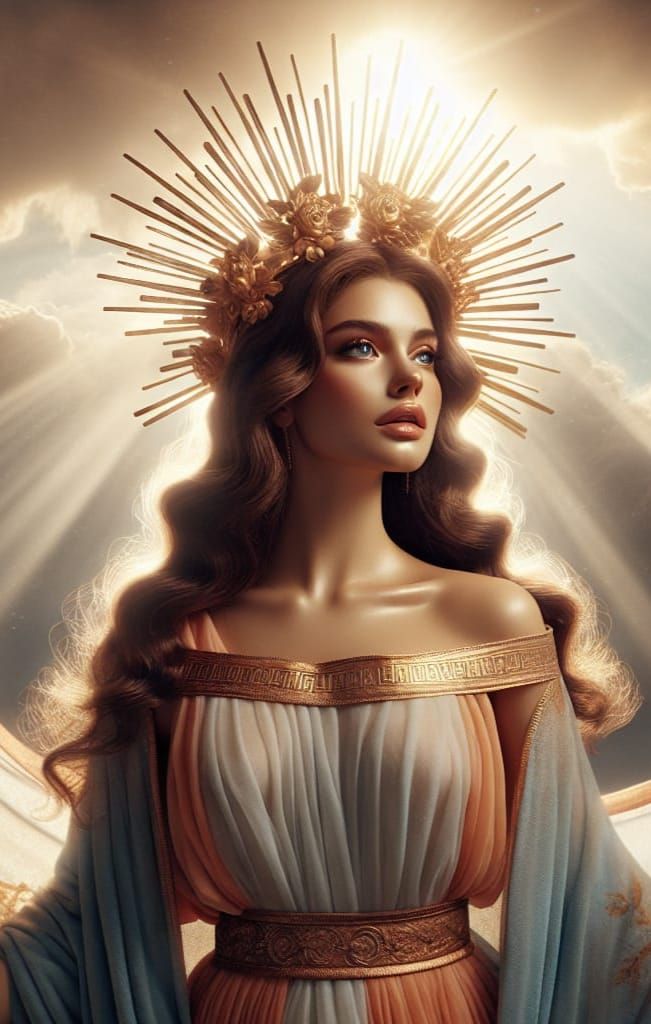 Luminous Hemera: A Cinematic Digital Painting