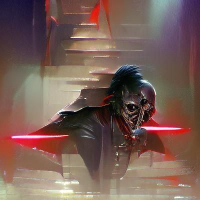 Sinister Scoundrel Portrait in Dark Fantasy Style