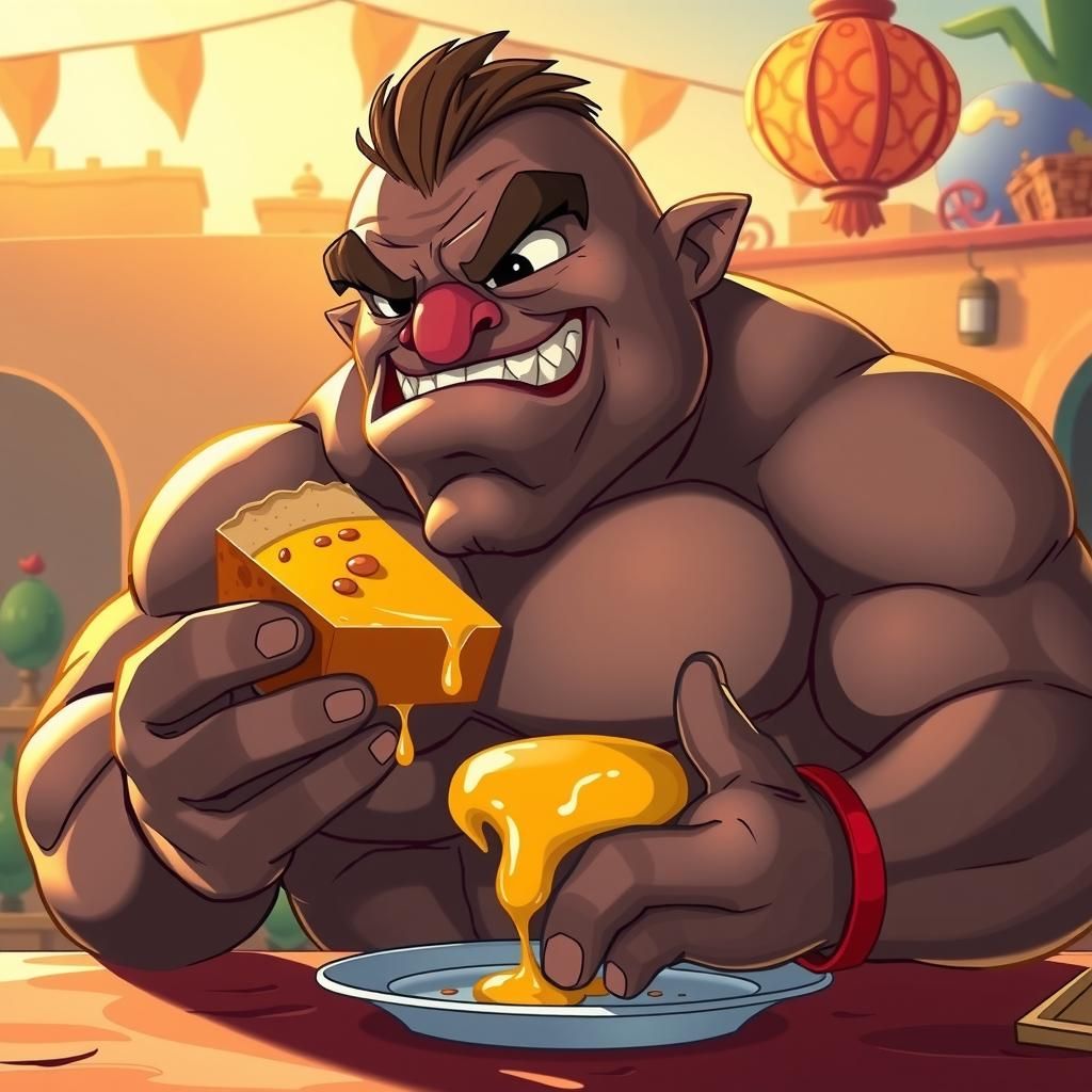 Abobo Enjoys Flan in Spanish Setting