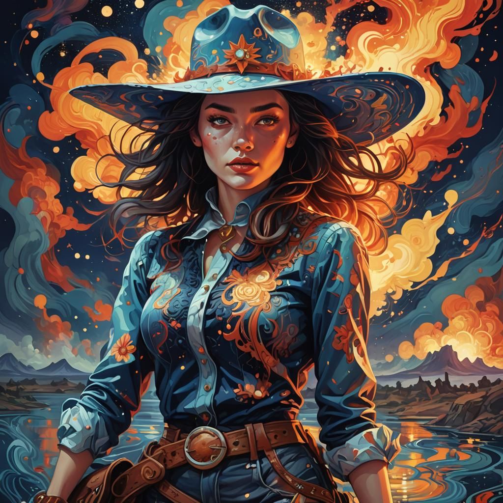 Magic cowgirl