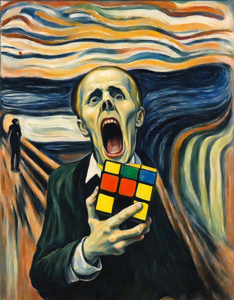 Munch's Cubist Scream