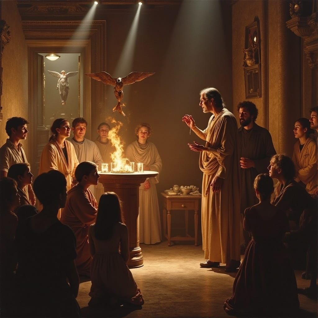 Paul Explains Christ Within, Baroque Style