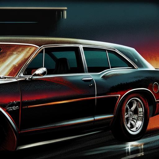 Dean Winchester Drives the Iconic Impala