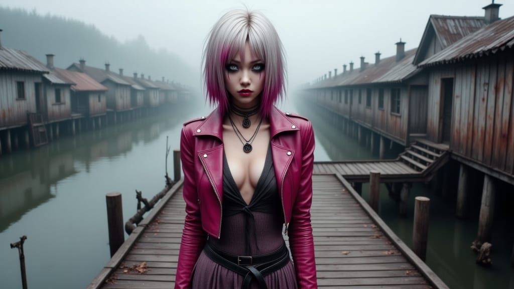 "My name is Maria. I don't look like a, uh... ghost, do I? See? Feel how warm I am?"