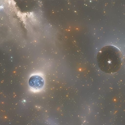 Cosmic Dark Fantasy Art in 8k Resolution