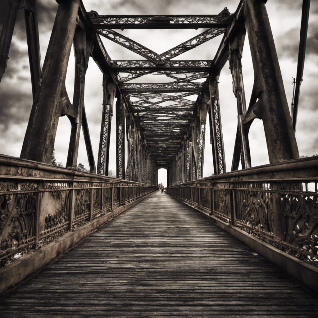 Hyperrealistic Bridge with Intricate Details