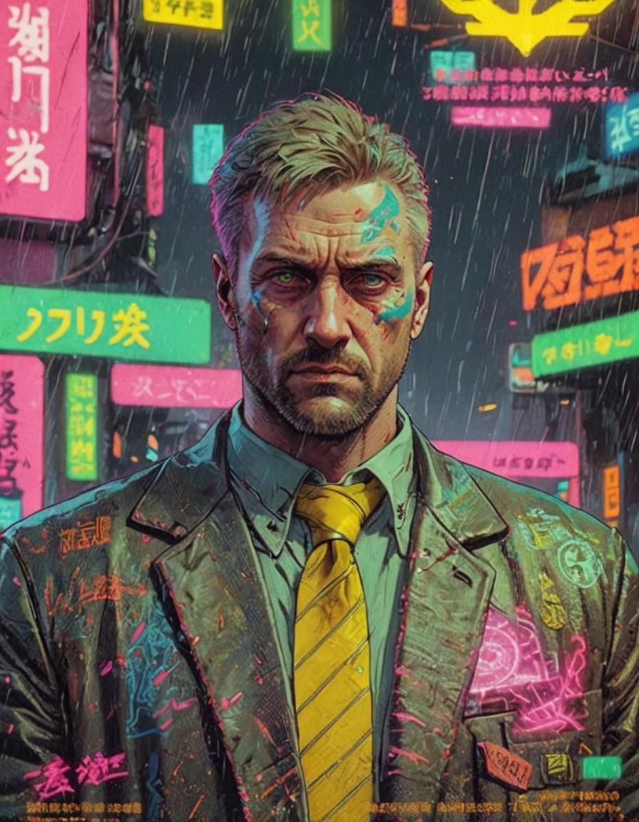 Money Mind in Cyberpunk Neon Cashscape