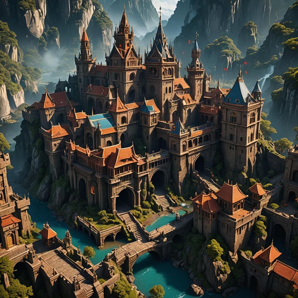 Ogum Warrior in Detailed Matte Painting