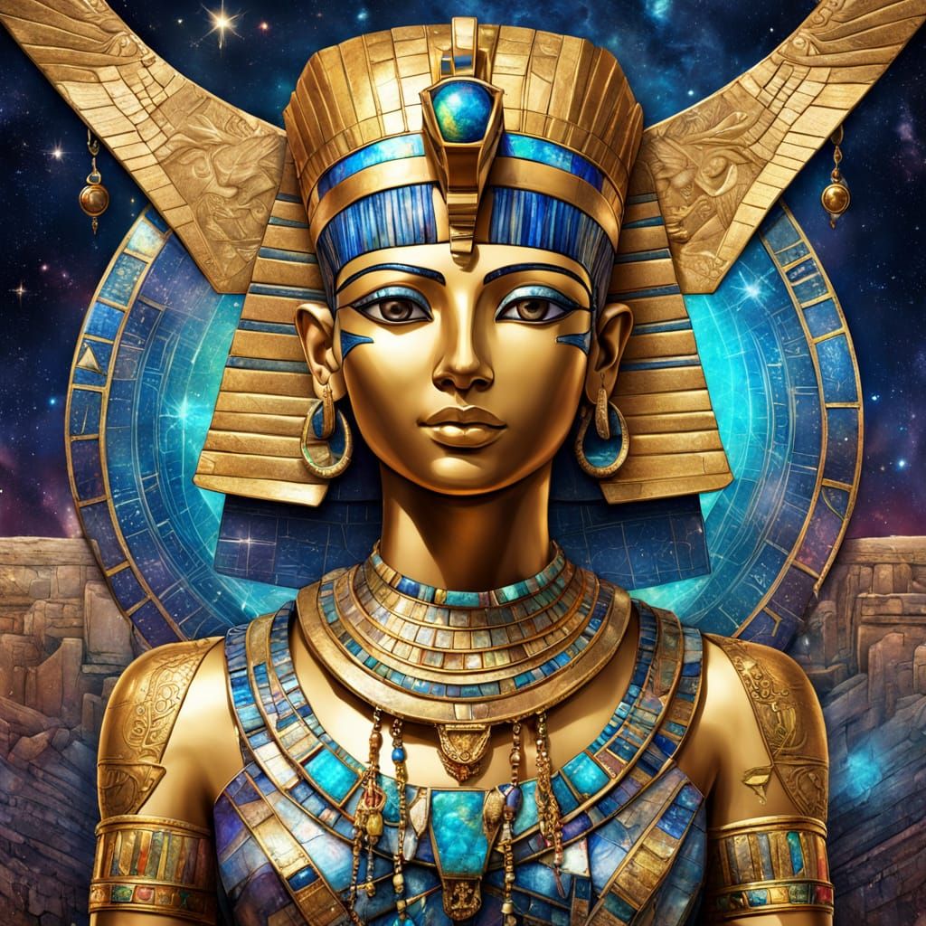 Ancient Egyptian Gold and Gemstone Masterpiece