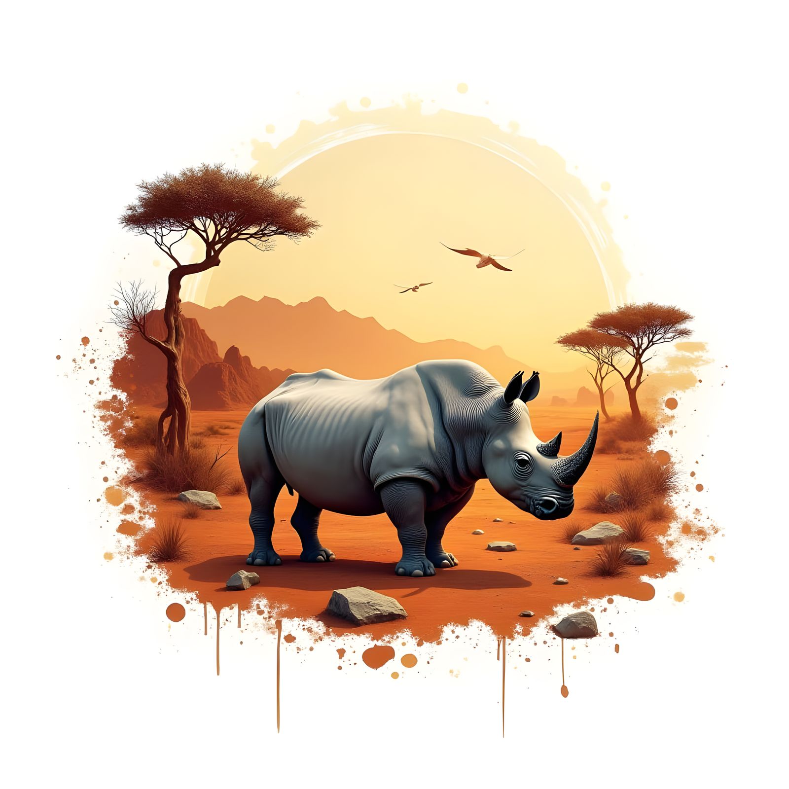 Earthly Majesty in Terracotta Splendor