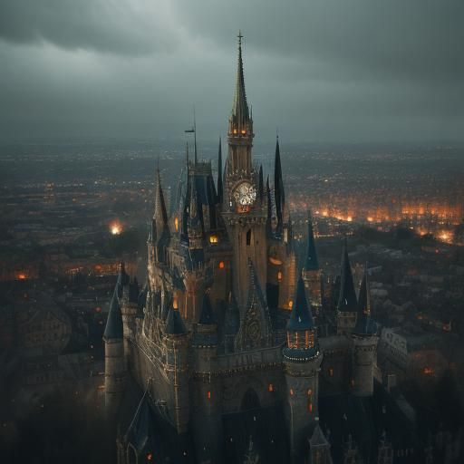 Magical Miracle Scene in Hyperrealistic Style