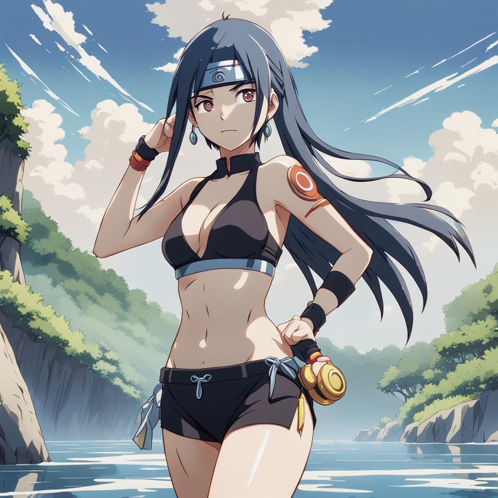 Konan in Bikini, Anime Key Visual Art