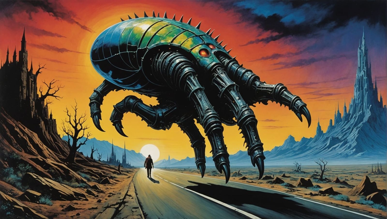 Horrific Hand at Road's End: Biopunk Surrealism