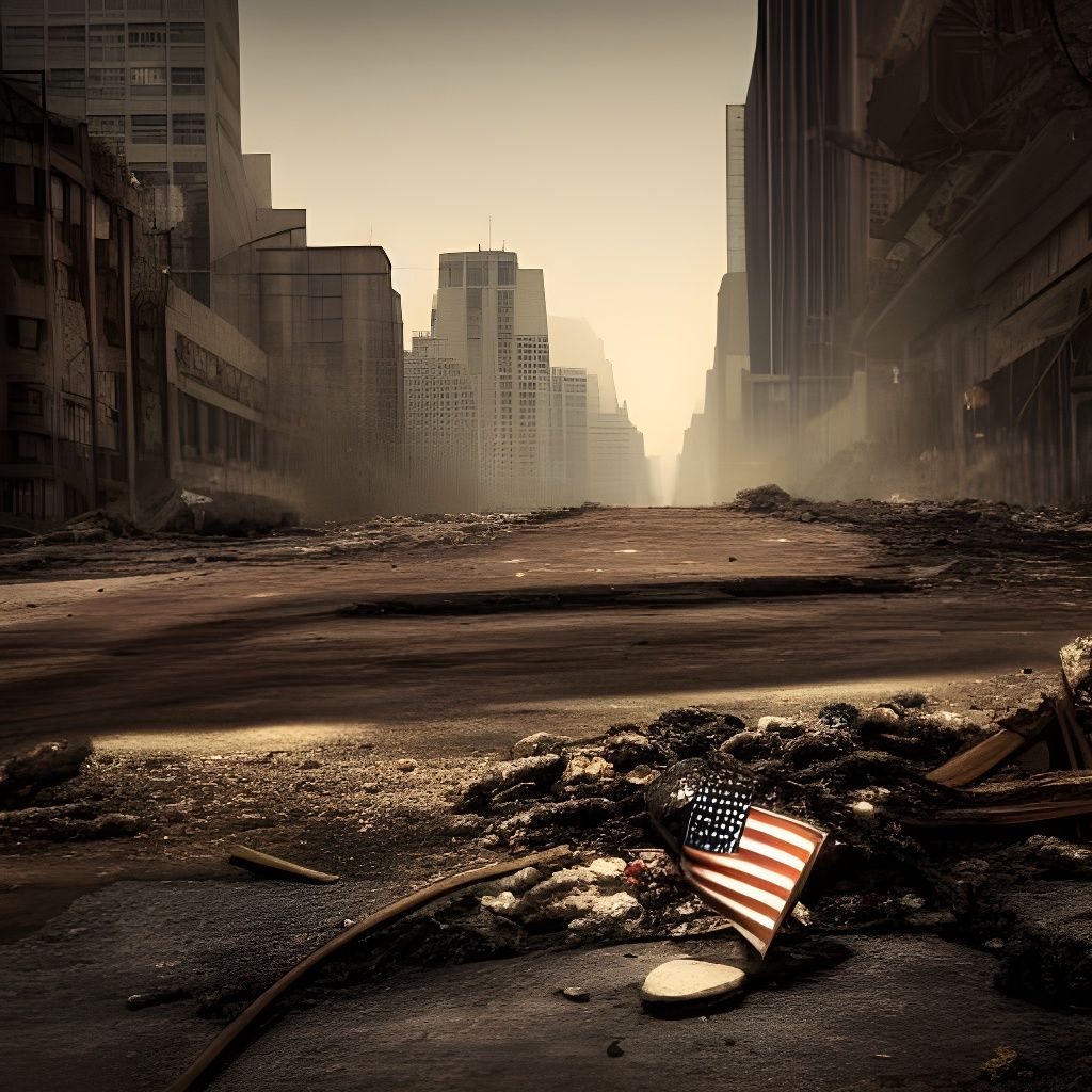 Post-Apocalyptic American City Ruins: Photography