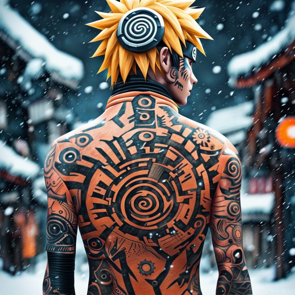 Tattoed Naruto
