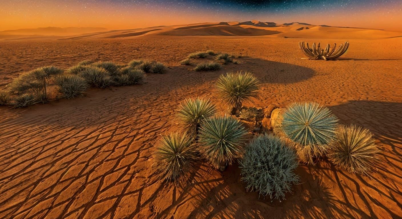 Surreal Desert Mirror Cabinet Reveals Alien Jungle