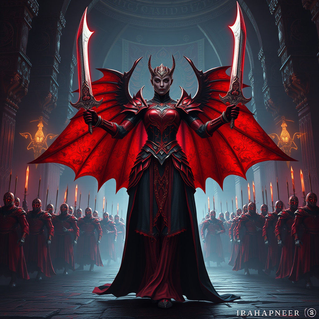 Crimson Queen Rises in Bloodstained Citadel