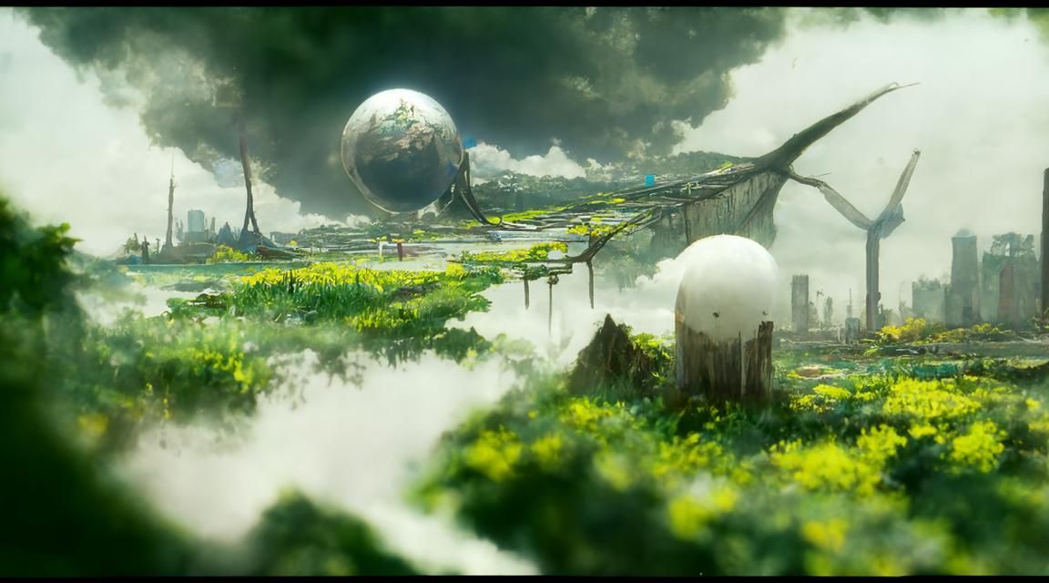 Serene Natural Environment, Digital Art