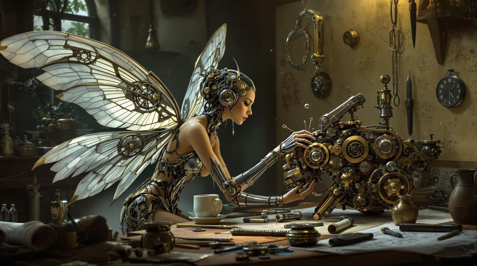 For the "Unconventional Fairies" challenge, imagine a fairy ...