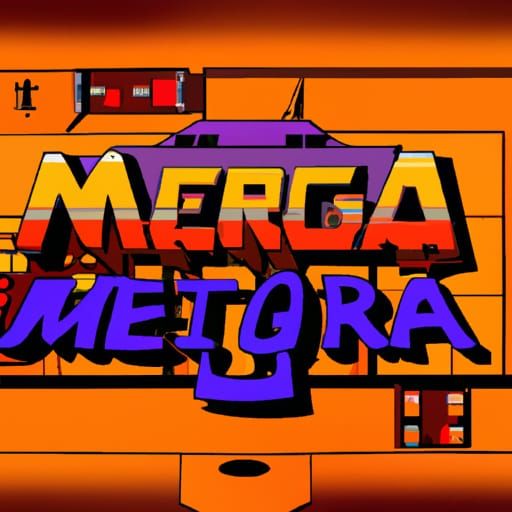 RetrOmega: Retro-Futuristic Playstation Game Cover Art