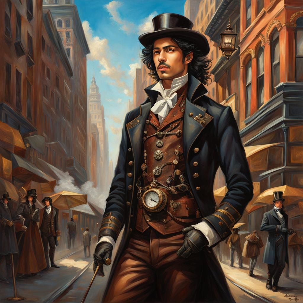 Emilio Delgado, Steampunk Adventurer 240129B