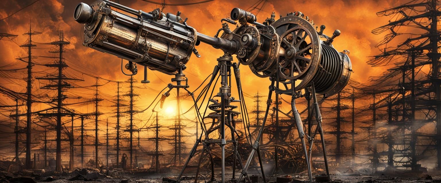 Steampunk War of the Worlds Tripod