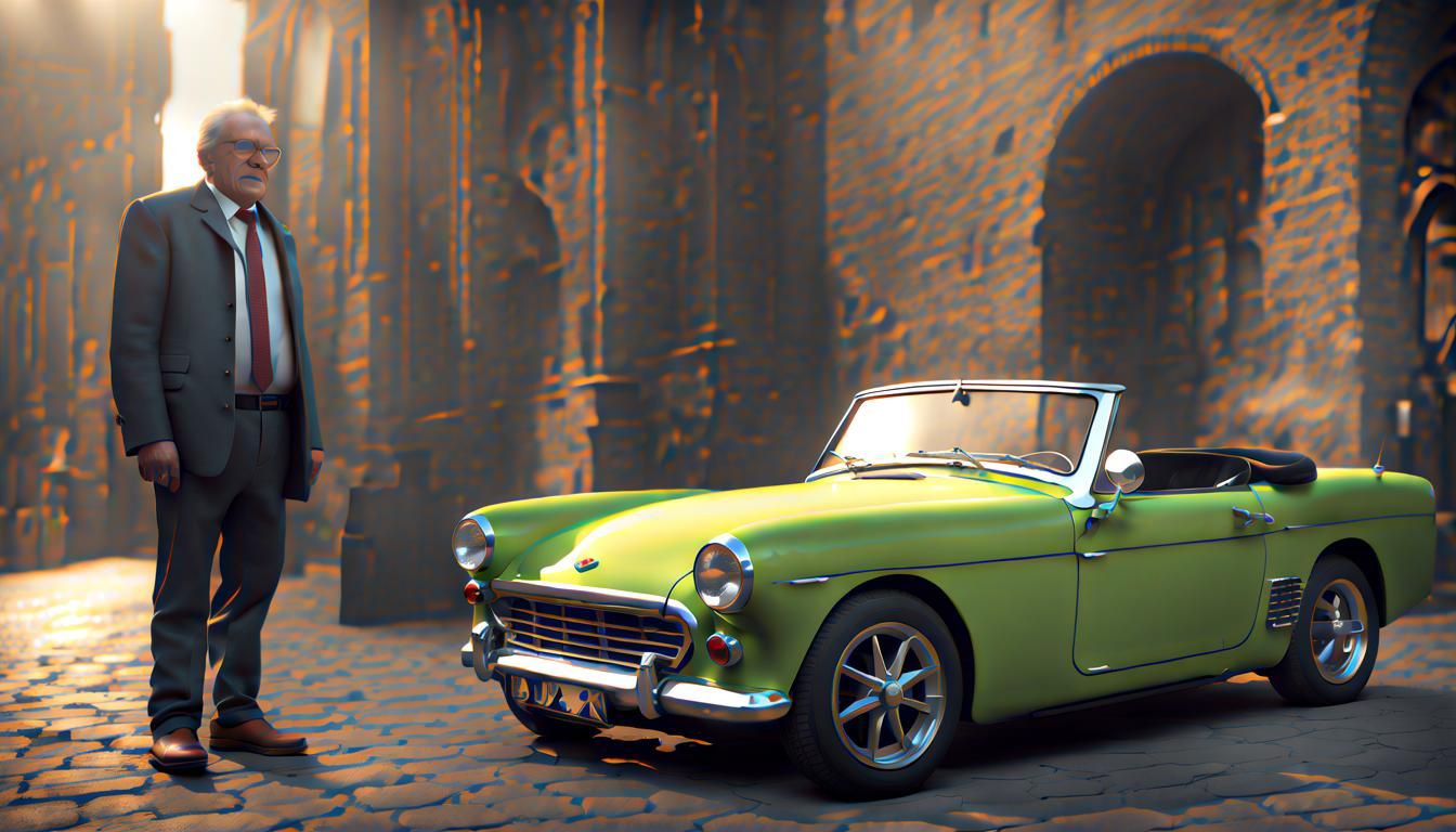 Strong Midget and Weak Tall Man in 8K