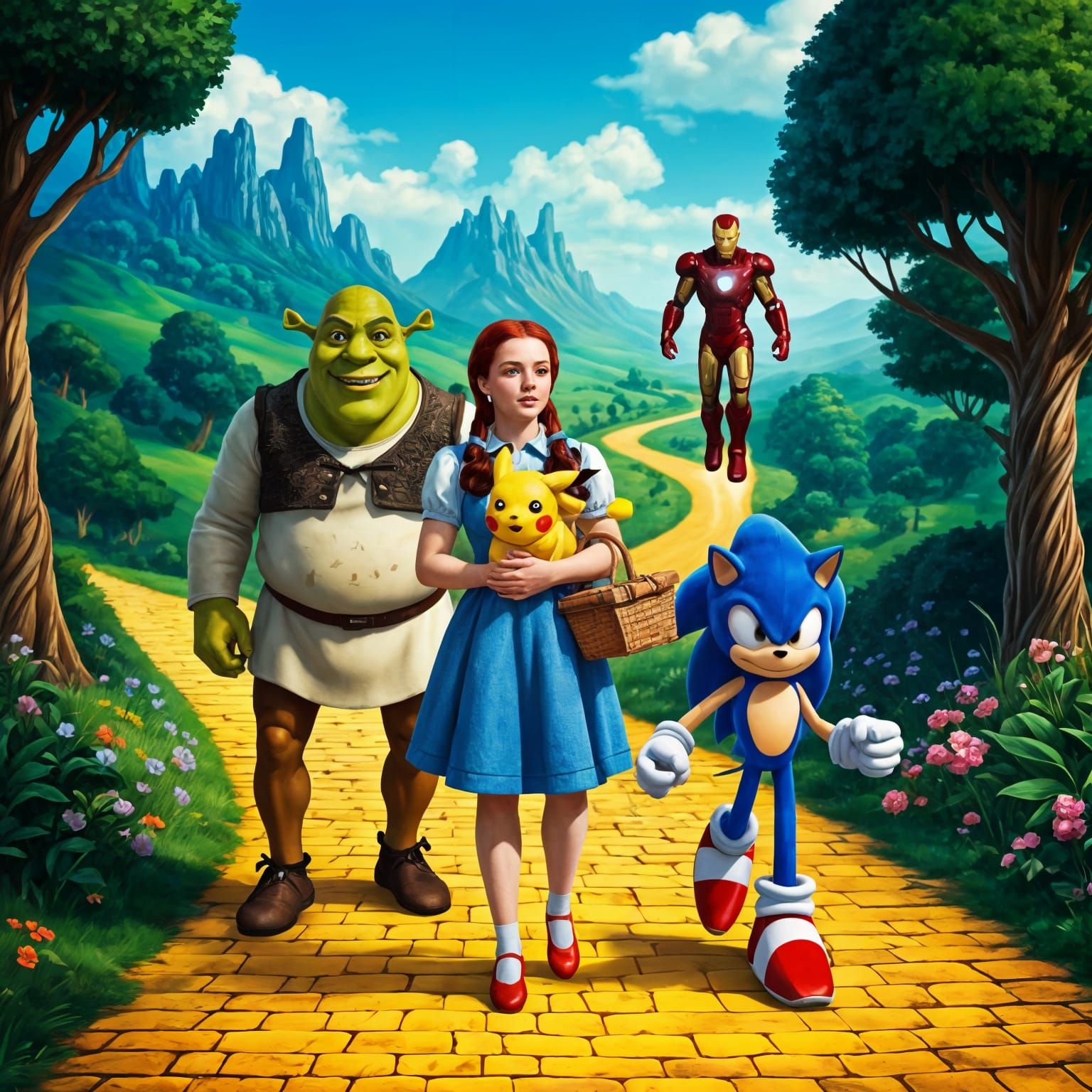 Dorothy's Unlikely Friends Embark on a Magical Journey Down ...