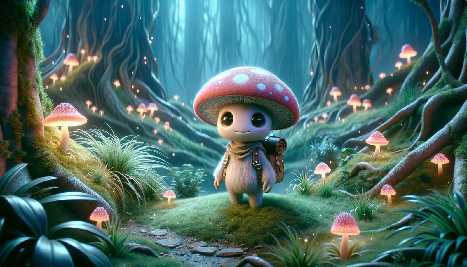 Milo in Enchanted Forest: Fairycore Illustration