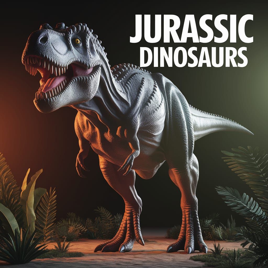 Realistic Tyrannosaurus Rex in 3D Digital Art