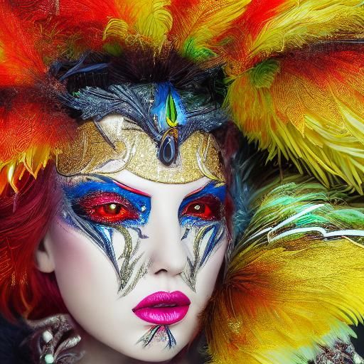 Silver-Skinned Woman Portrait in Unreal Engine 5 Style