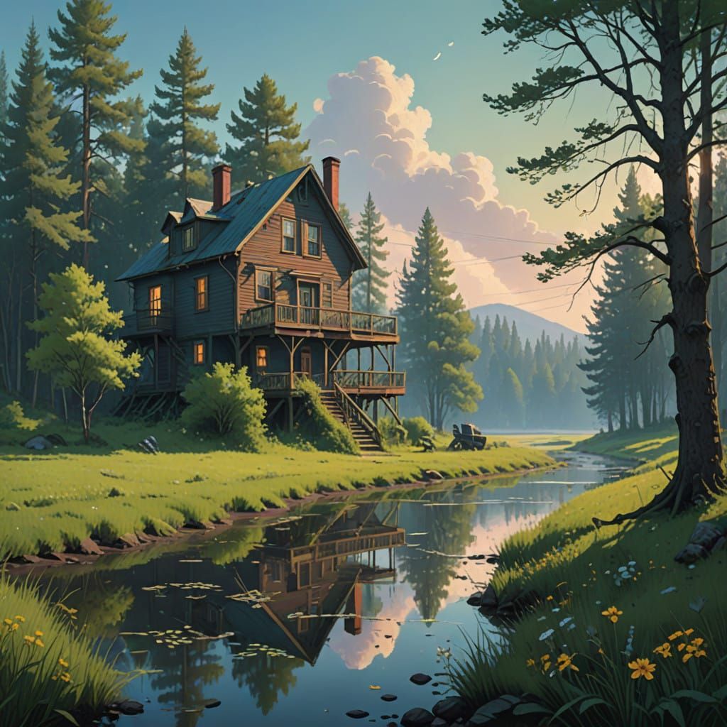 Ethereal Spring Fantasy in Soft Focus