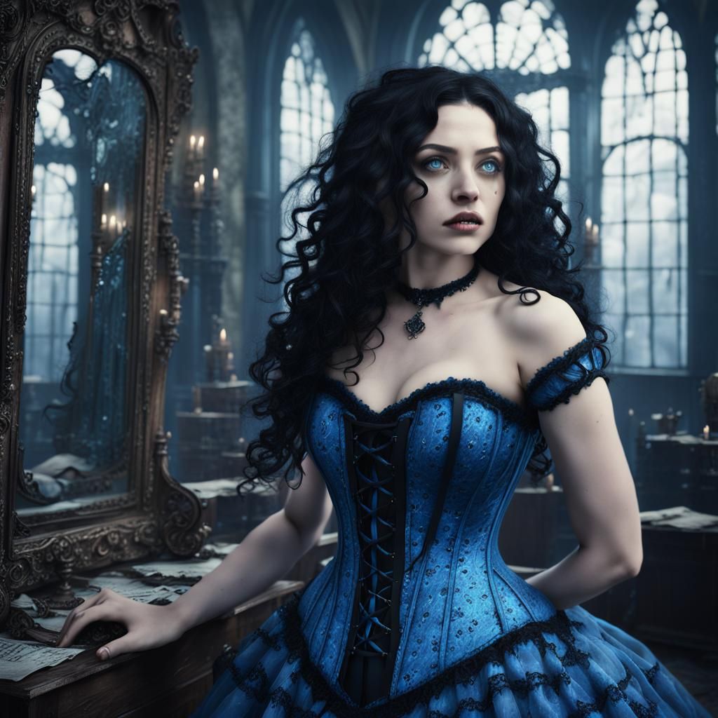 Gothic Alice in Shattered Looking Glass