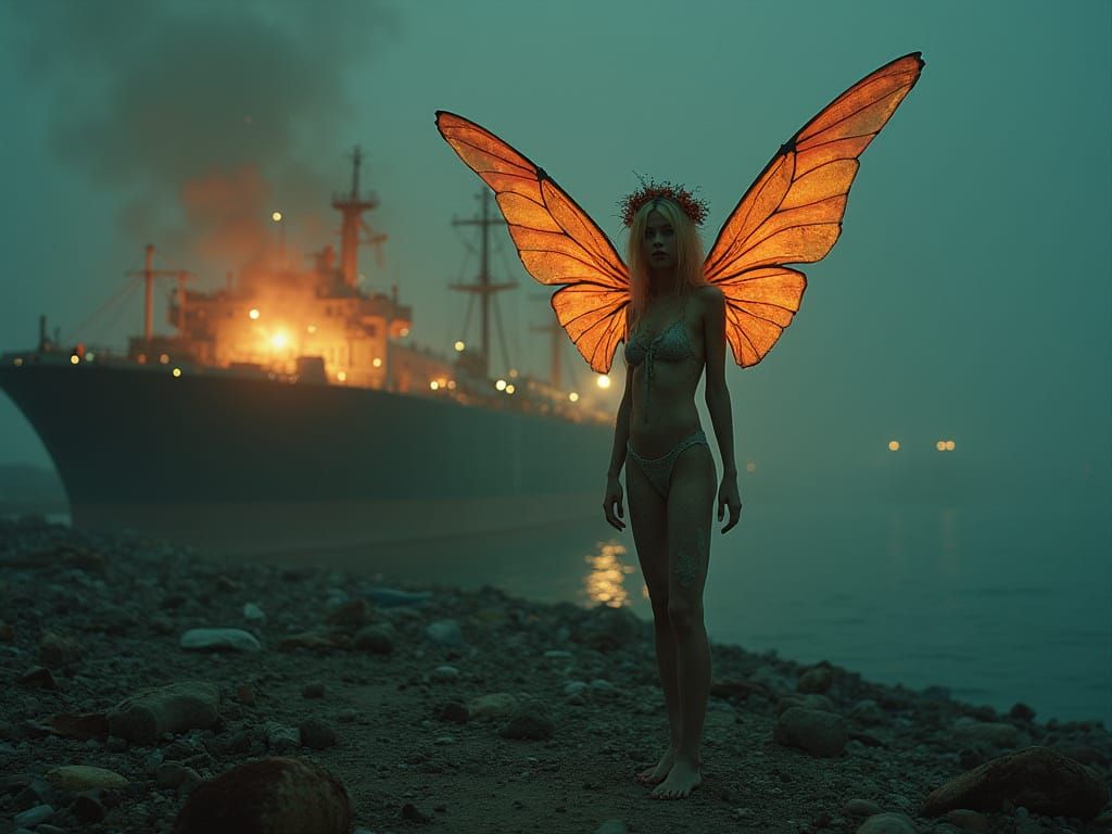Gritty Faerie Goddess Emerges from Post-Apocalyptic Hellscap...