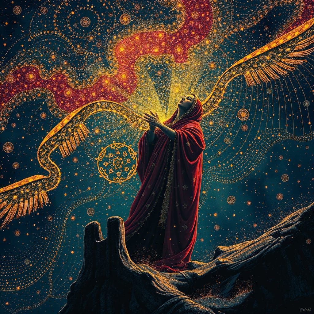 Noble Death: A Photographic Pointillist Concept