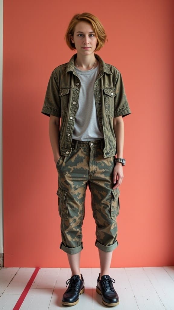 Surreal Goddess of the Night Sky in Vibrant Colors