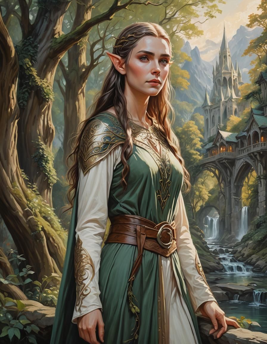 Thia Sinnodel, Elf Priestess