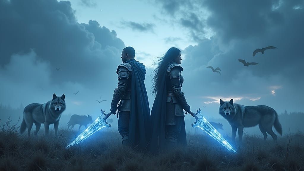 Mystical Warriors Stand Guard Against Ancient Storm