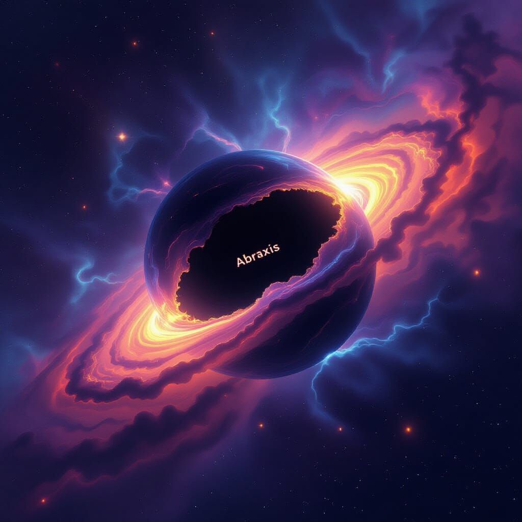 Sentient Black Hole Spawning Dimensions in Surreal Cosmic Ar...