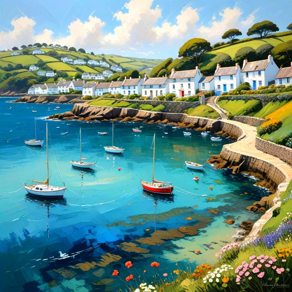 Charming St Mawes Village Perched on Roseland Peninsula