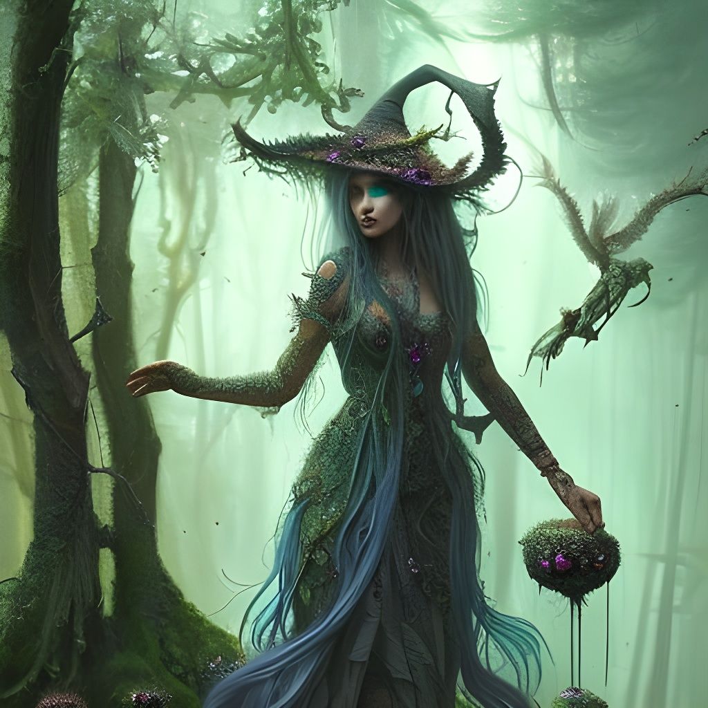 Forest Elf Witch #3