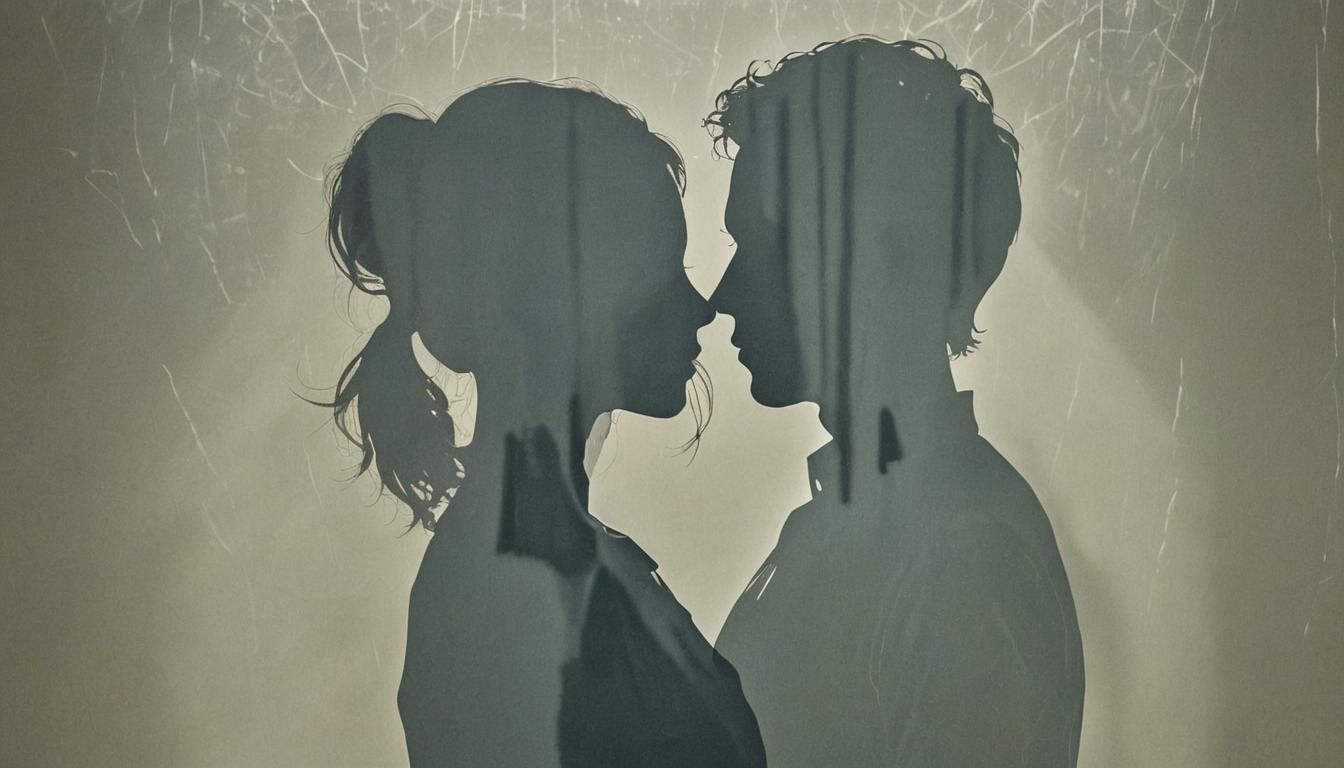 Introspective Silhouette with Shadow of Self