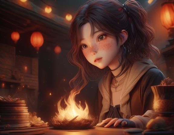 AI Generated Image with Multiple LORA References