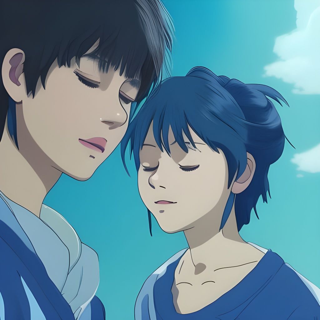 Anime Key Visual: Blue is the Warmest Color