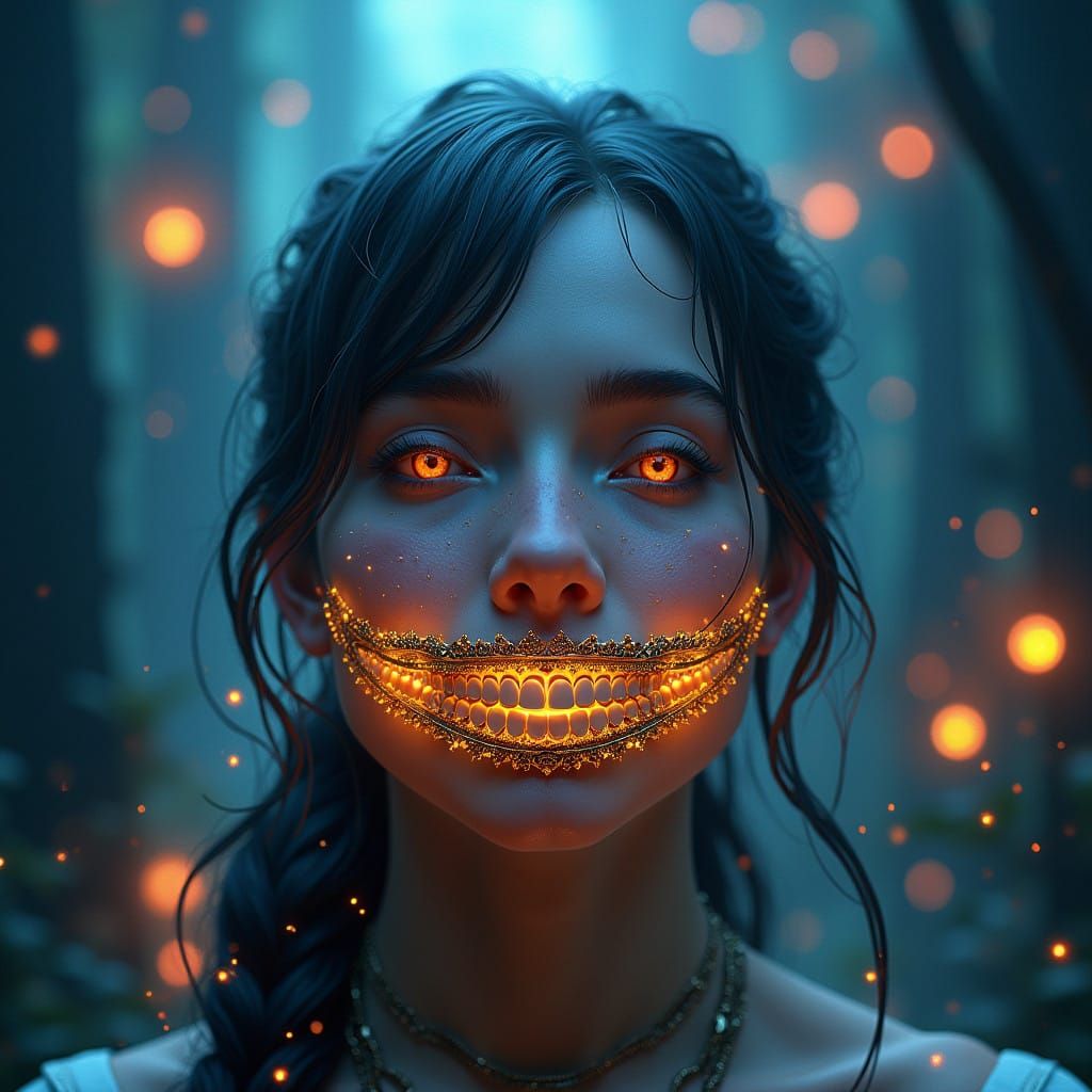 Gilded Oracle in Twilight Realm