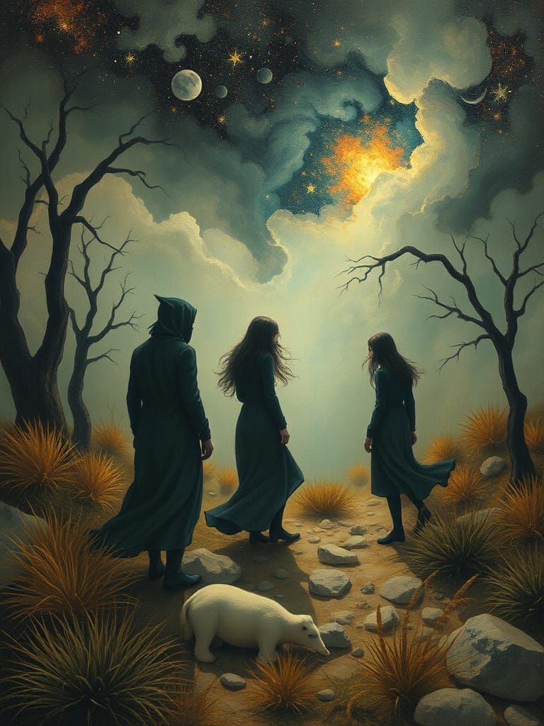 Unfinished sympathy, surreal wandering spirits