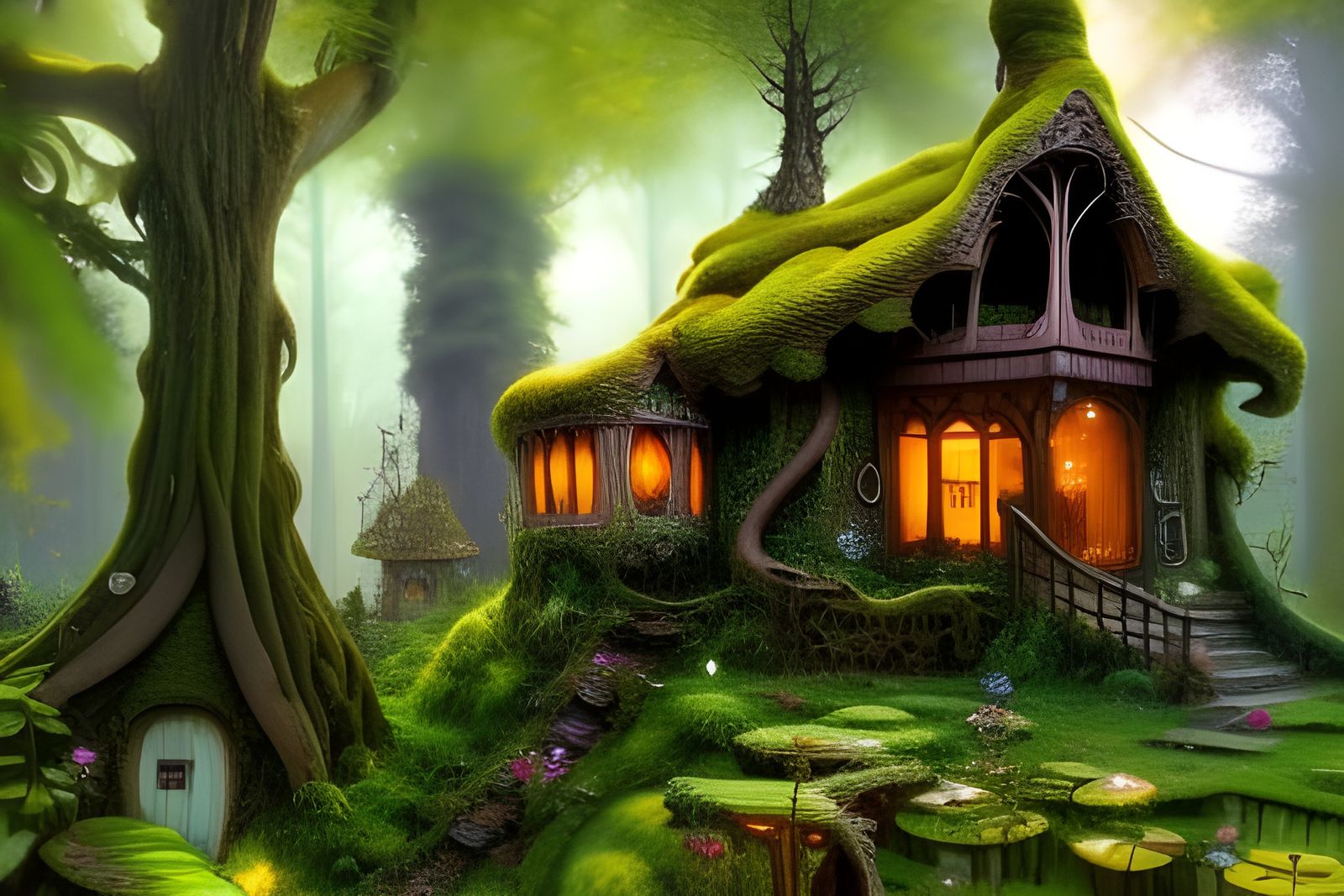 Little People's Houses in the Forest - 34